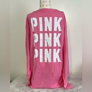 Victoria’s Secret Pink Long Sleeve Tee NWT